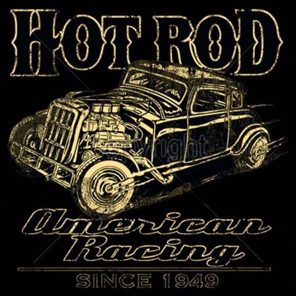Hotrod rythm racing Speed auto motivo Shop taller t-shirt #1074 bl